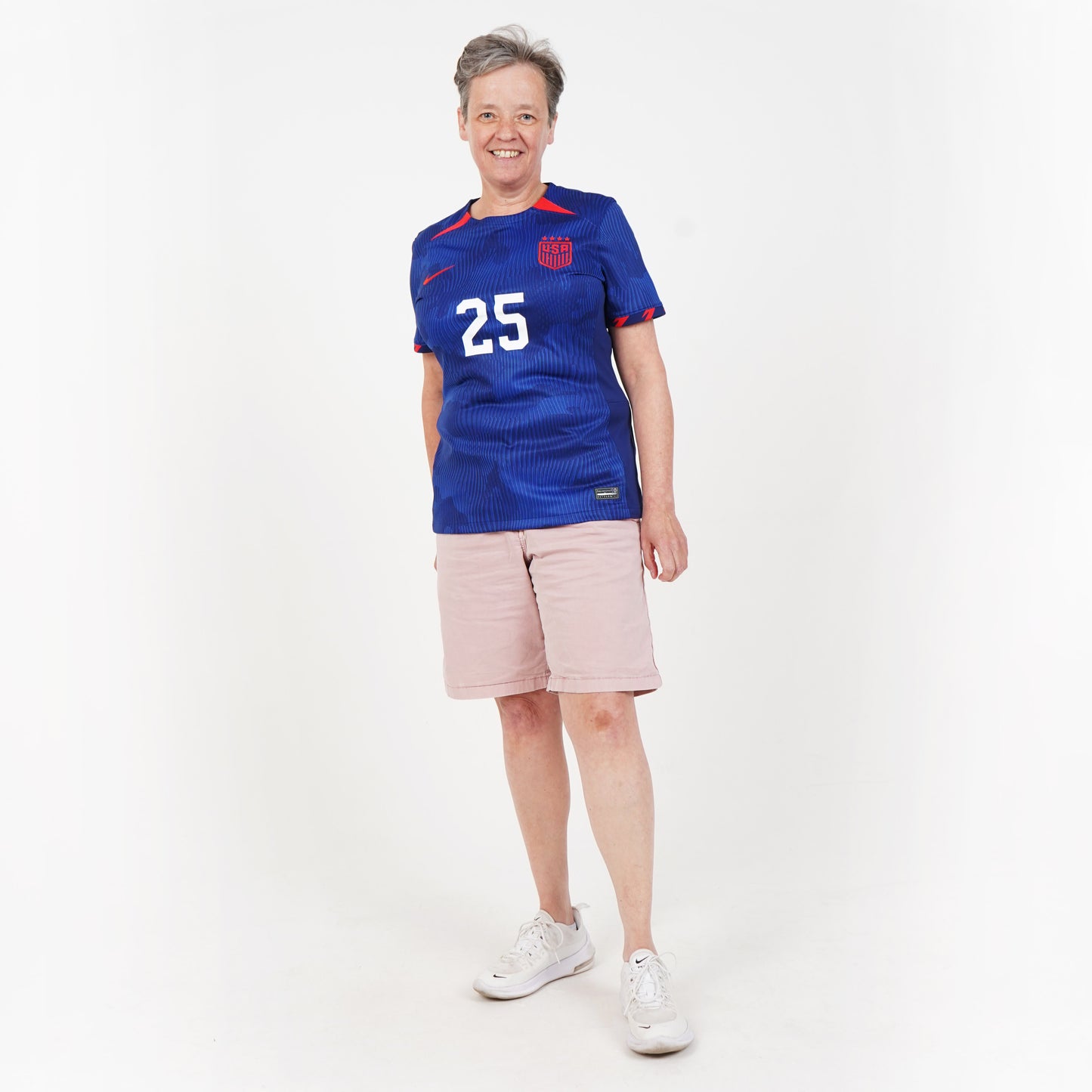 USA Away Nike Stadium Curved Fit Jersey 2023