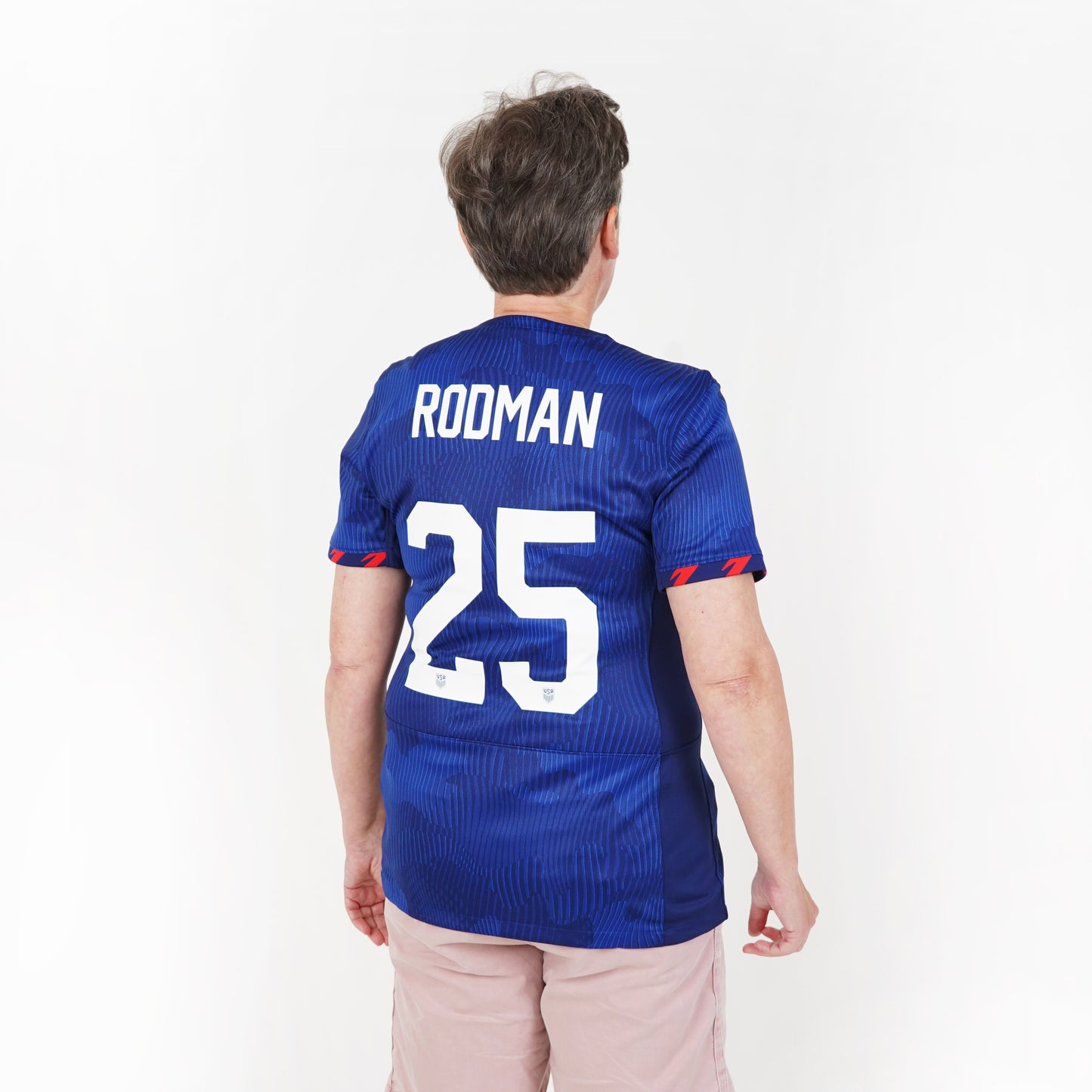 USA Away Nike Stadium Curved Fit Jersey 2023