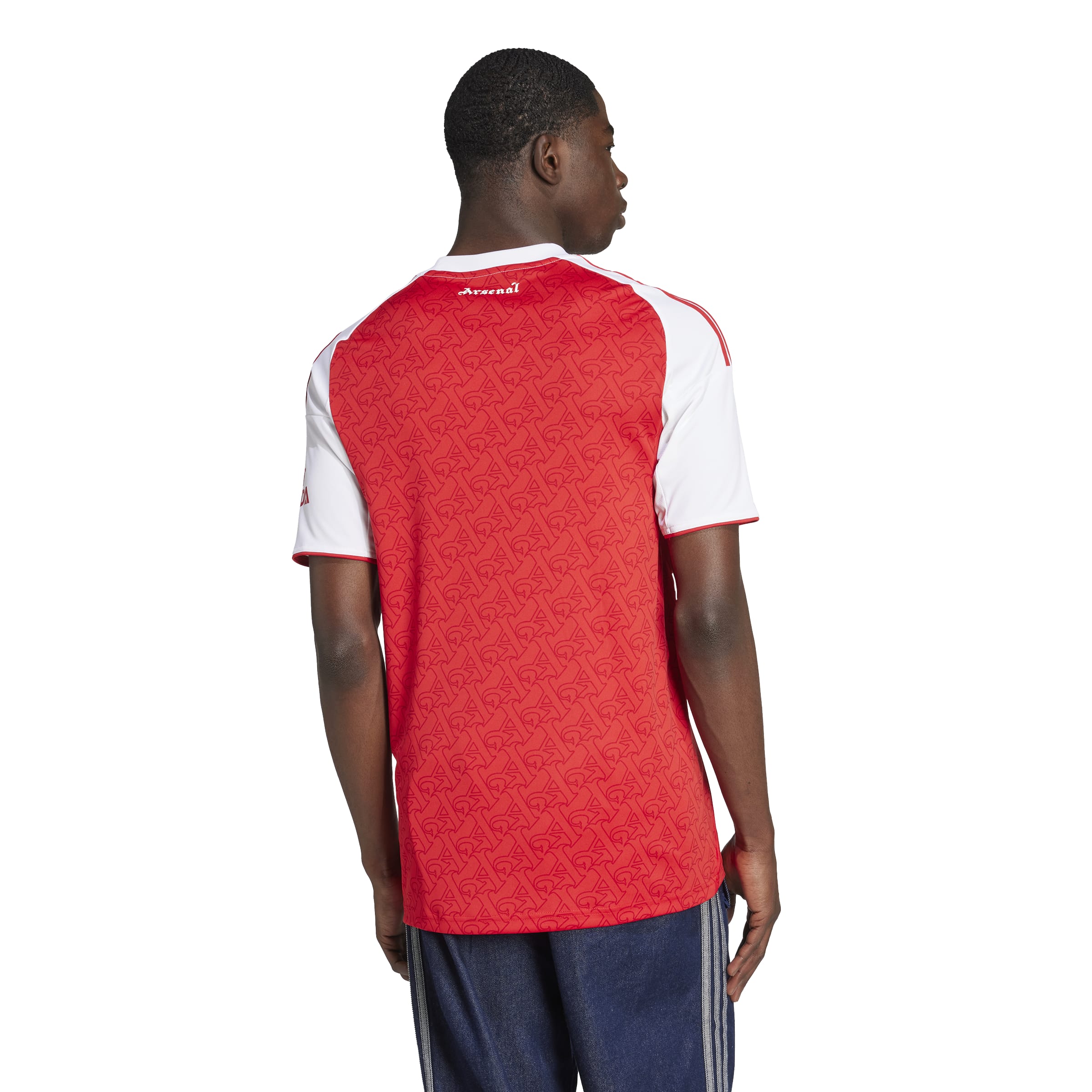 Arsenal 2025/26 Home Straight Match Fit Jersey