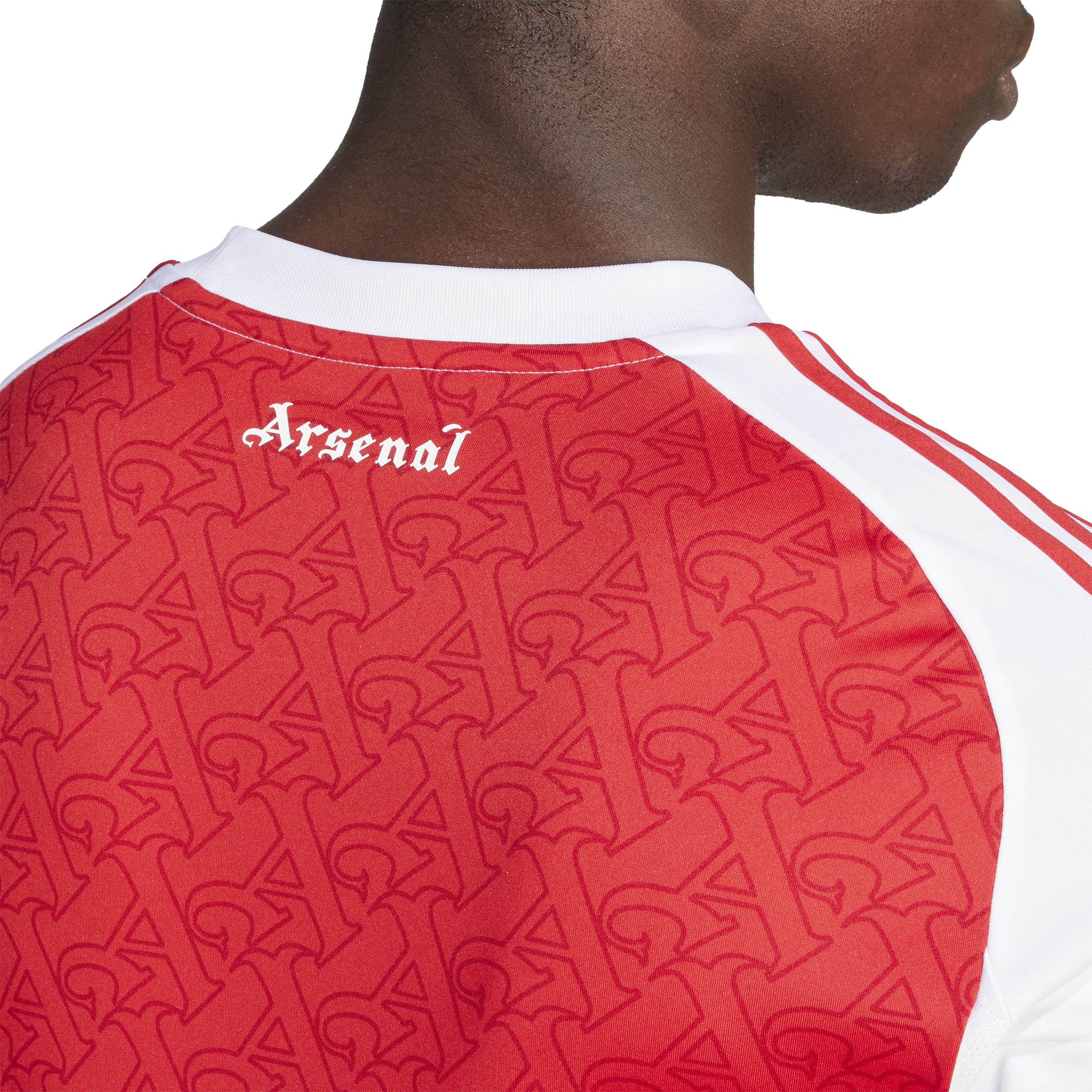 Arsenal 2025/26 Home Straight Match Fit Jersey