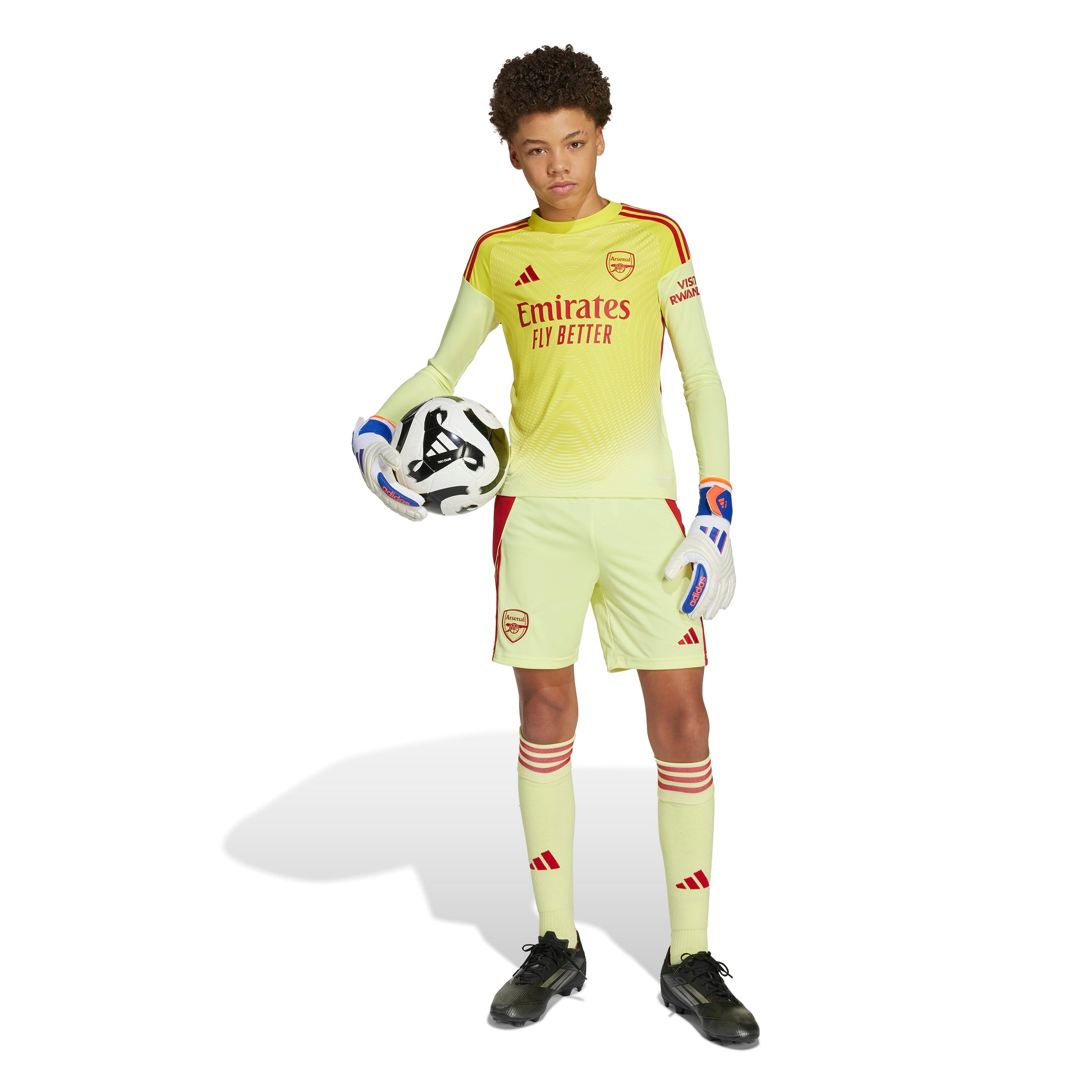 KIDS Arsenal 2025/26 Home Goalkeeper Shorts
