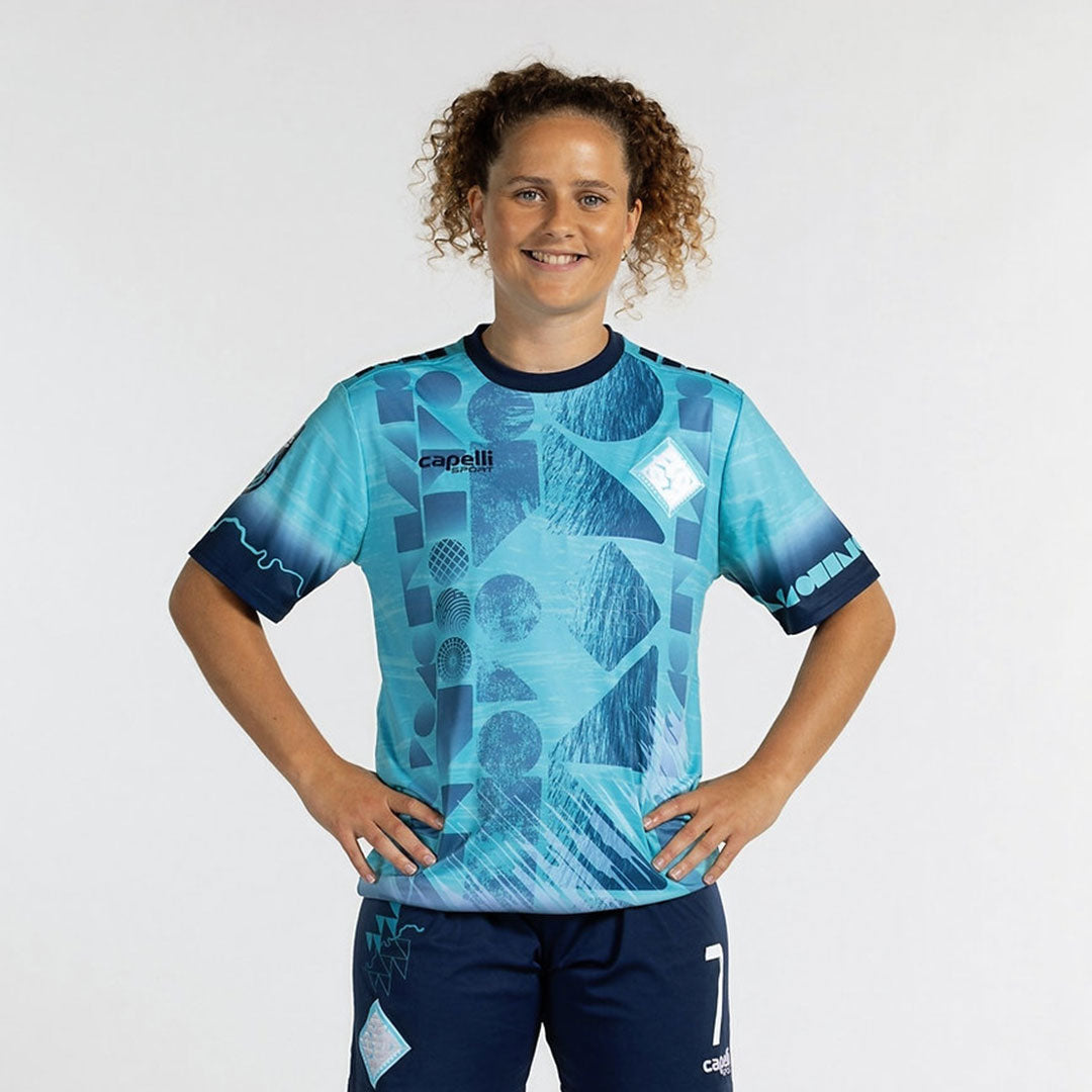 London City Lionesses Home 23/34 Straight Fit Capelli Stadium Shirt