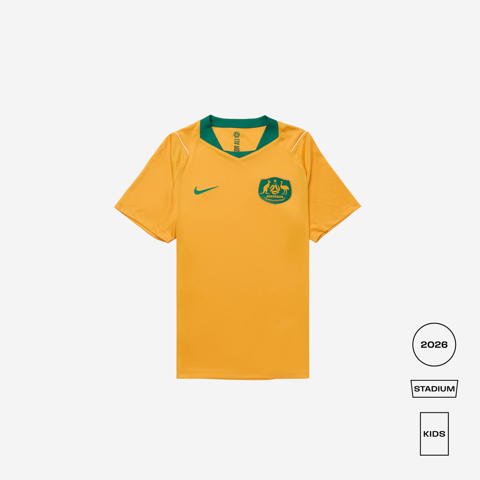 KIDS Australia 2026 Stadium Home Shirt