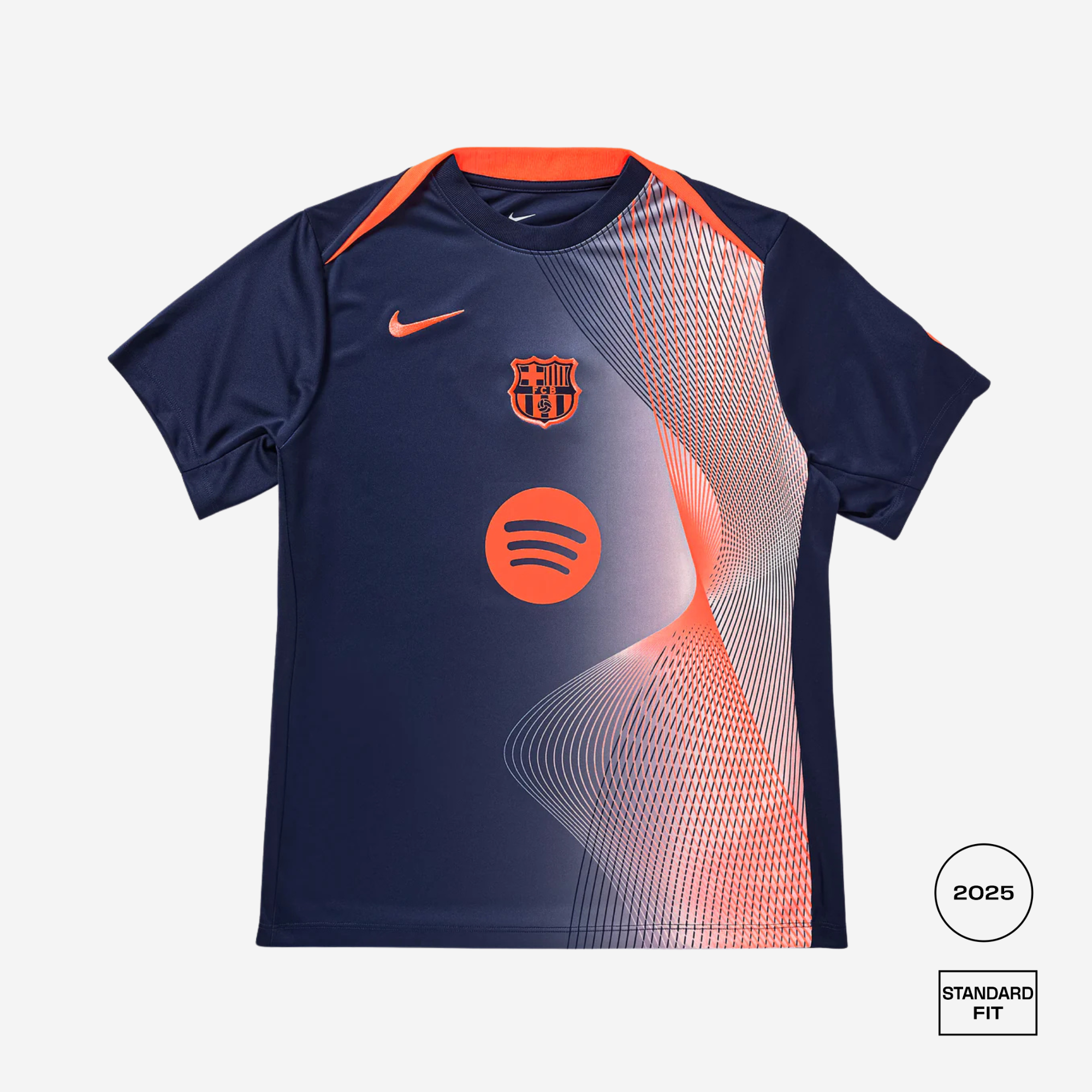 FC Barcelona Academy Pro Third Straight Fit Nike Dri-FIT Soccer Pre-Match Top