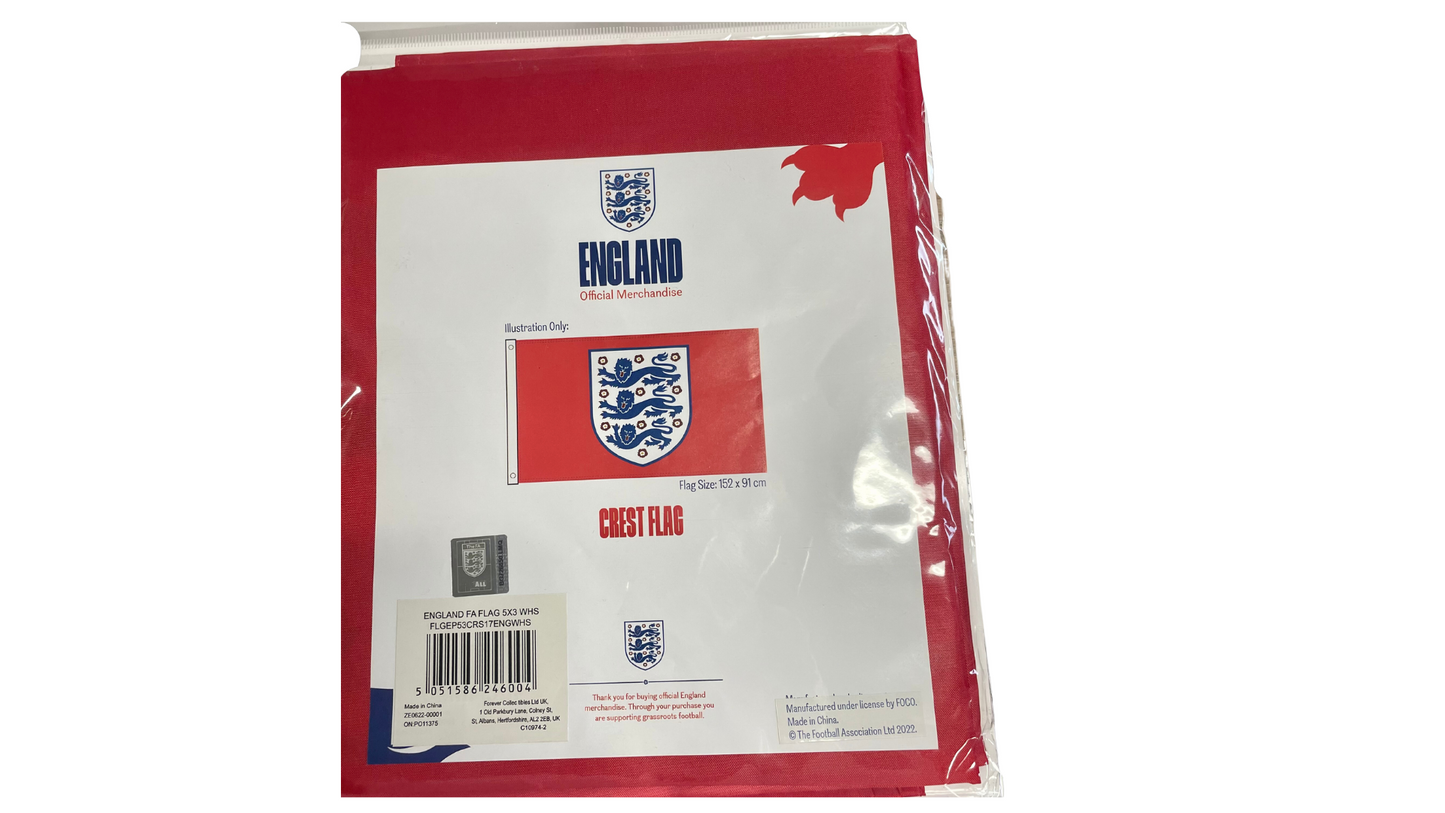 England Crest Flag