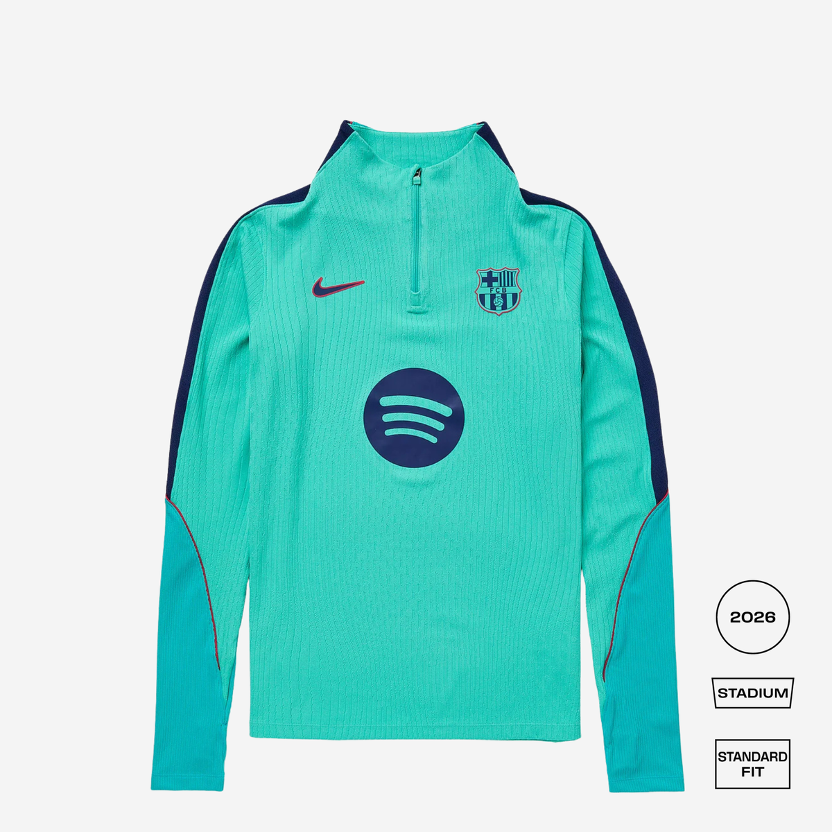 FCB Third Nike Straight Strike Drill Top