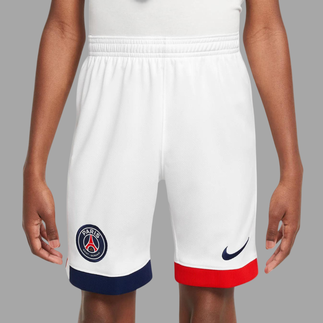 Paris Saint-Germain 2024/25 Stadium Away Big Kids' Nike Dri-FIT Soccer Replica Shorts