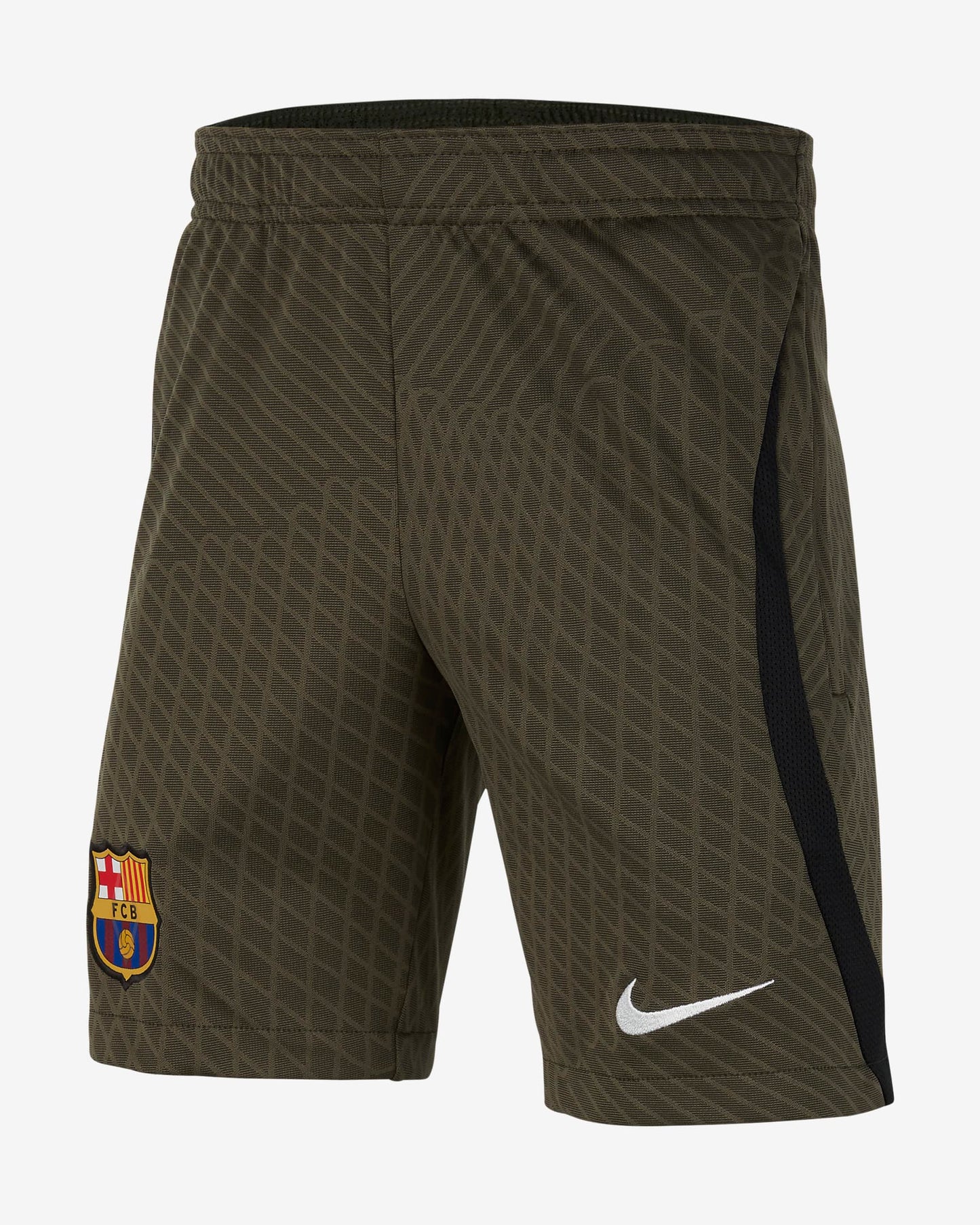 Barcelona Strike 23/24 Big Kids' Nike Dri-FIT Knit Football Shorts