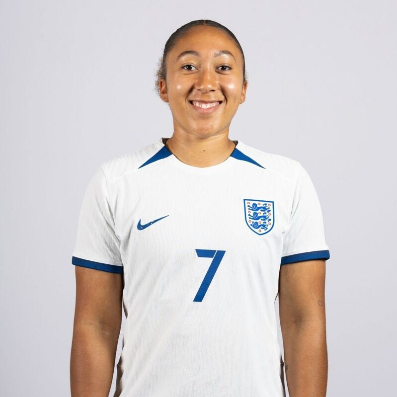England Lionesses 2023 Home Curved Fit Nike Stadium Shirt JAMES 7