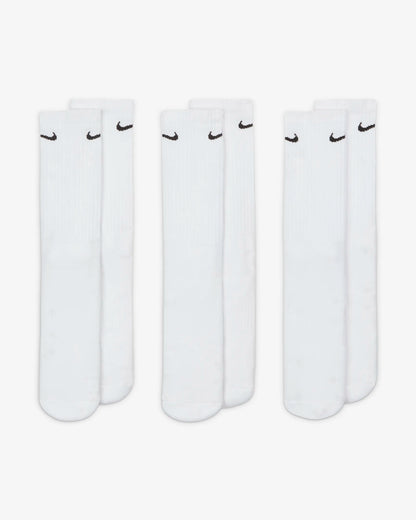 Nike Everyday Cushioned - Training Crew Socks (3 Pairs) - White