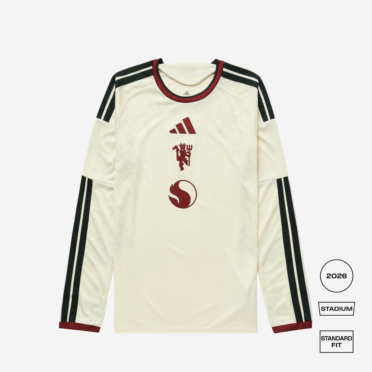 Manchester United 2026/27 Third Longsleeve Straight Fit Stadium Shirt