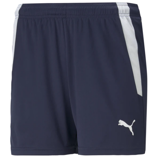 Manchester Laces Women's Fit Navy Shorts (comes with white Laces logo)