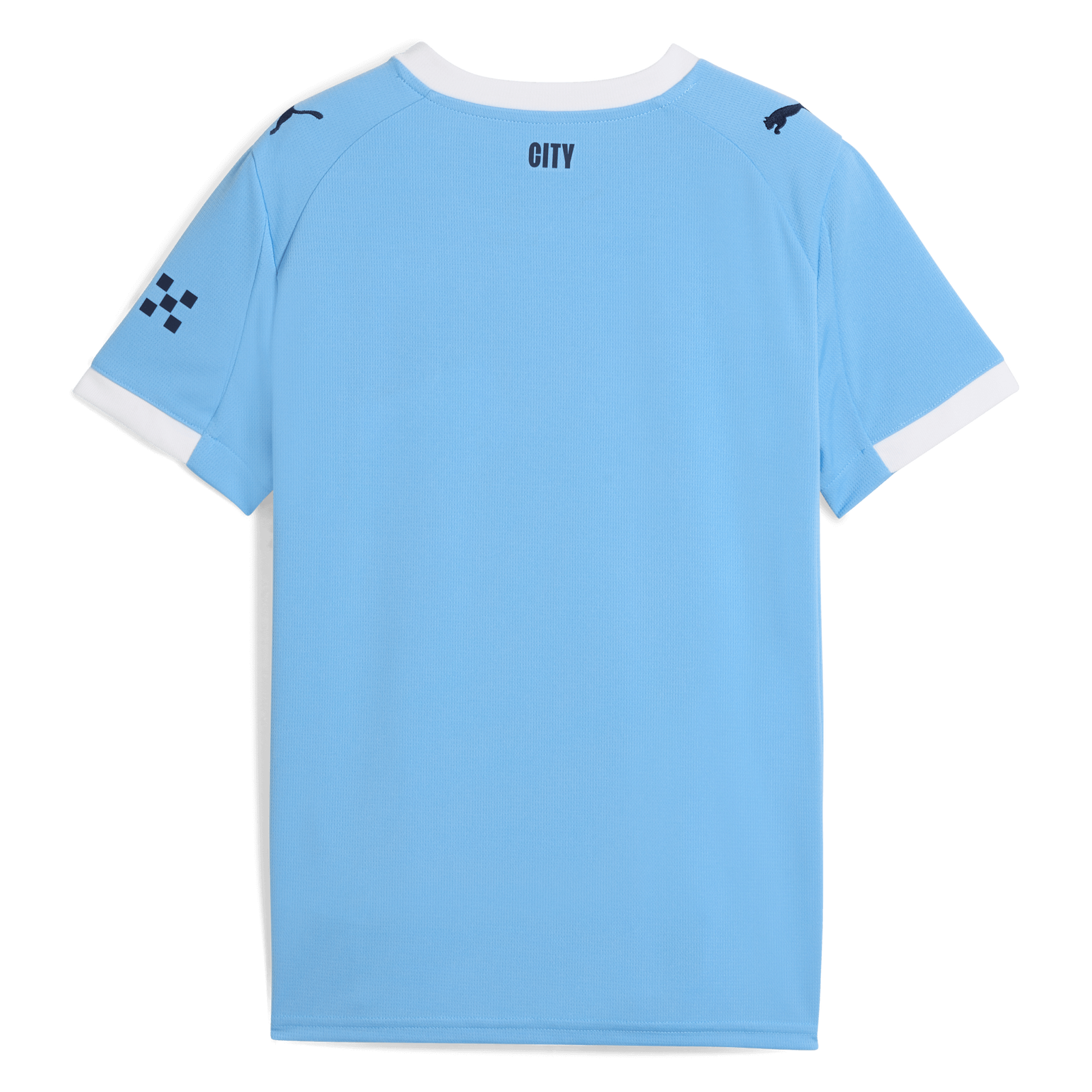 Manchester City Home 2025/26 Kids Stadium Shirt