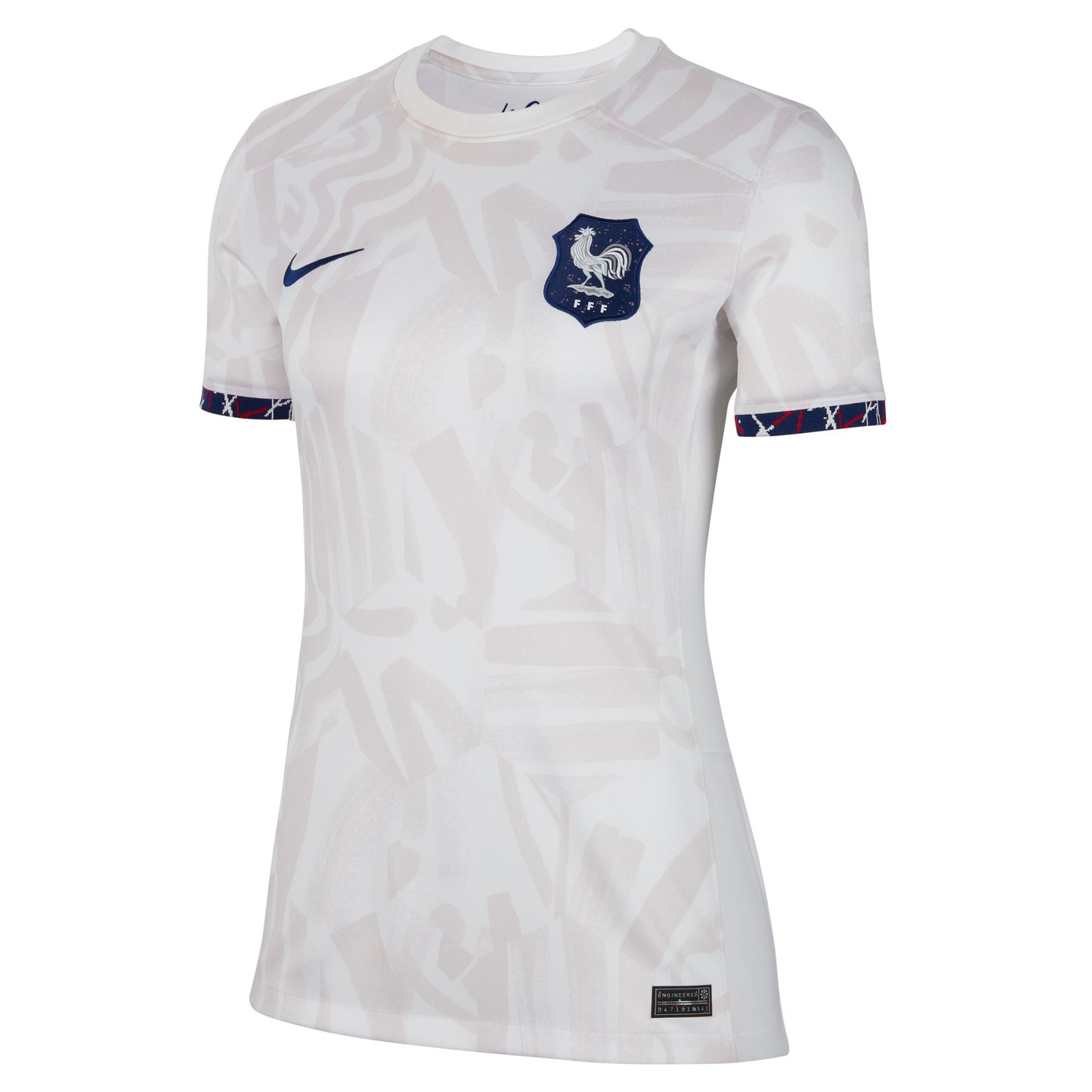 France Away Nike Stadium Curved Fit Jersey 2023