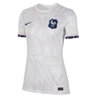 France Away Nike Stadium Curved Fit Jersey 2023