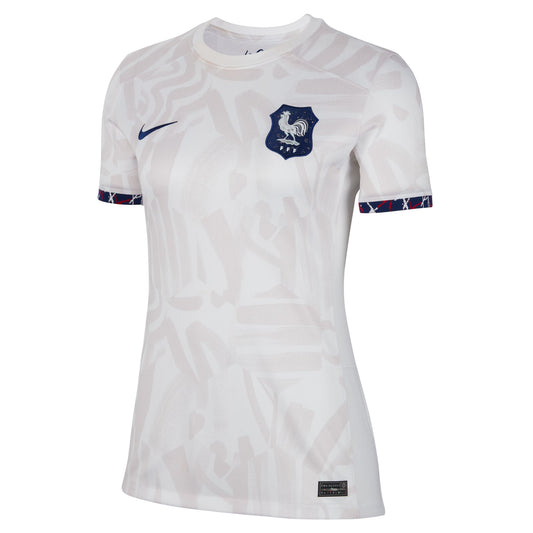 France Away Nike Stadium Curved Fit Jersey 2023