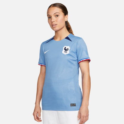 France Home Nike Stadium Curved Fit Jersey 2023