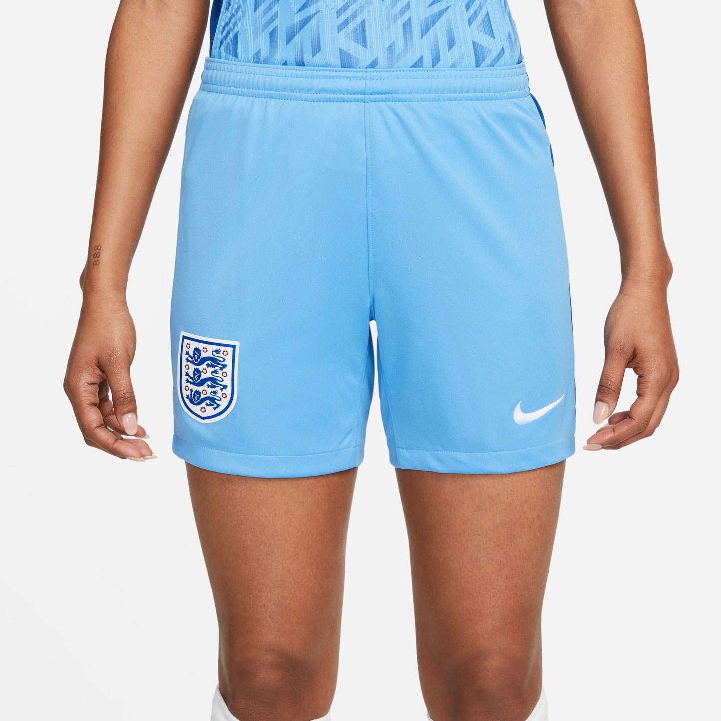 England Lionesses Away 2023 Straight Fit Nike Dri-FIT Football Shorts