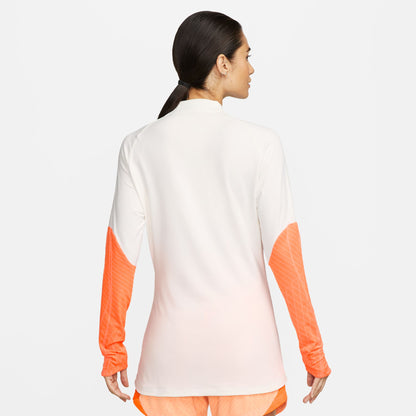 Nike Dri-FIT Strike - Women's Long-Sleeve Drill Top - White