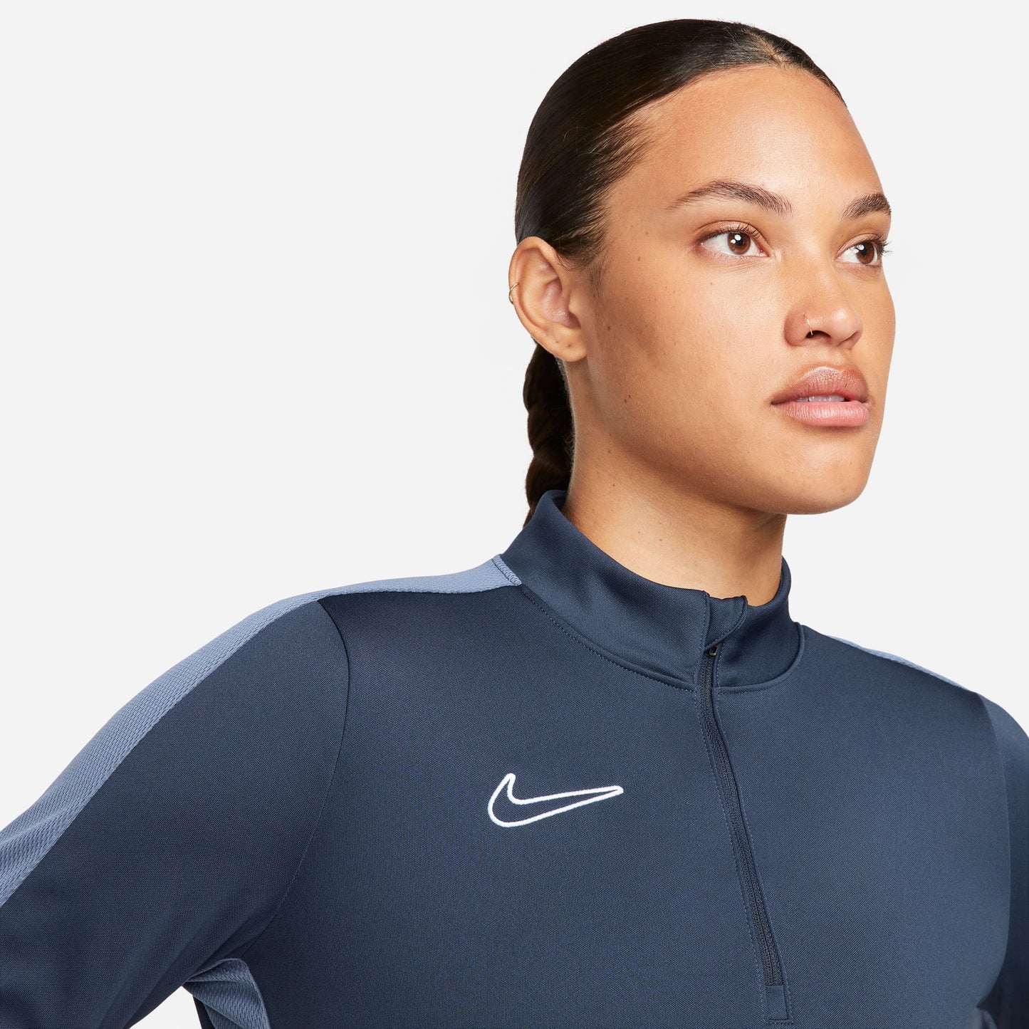 Nike Dri-FIT Academy - Women's Soccer Drill Top - Blue