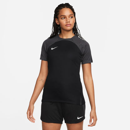 Nike Dri-FIT Strike - Women's Short-Sleeve Top - Black