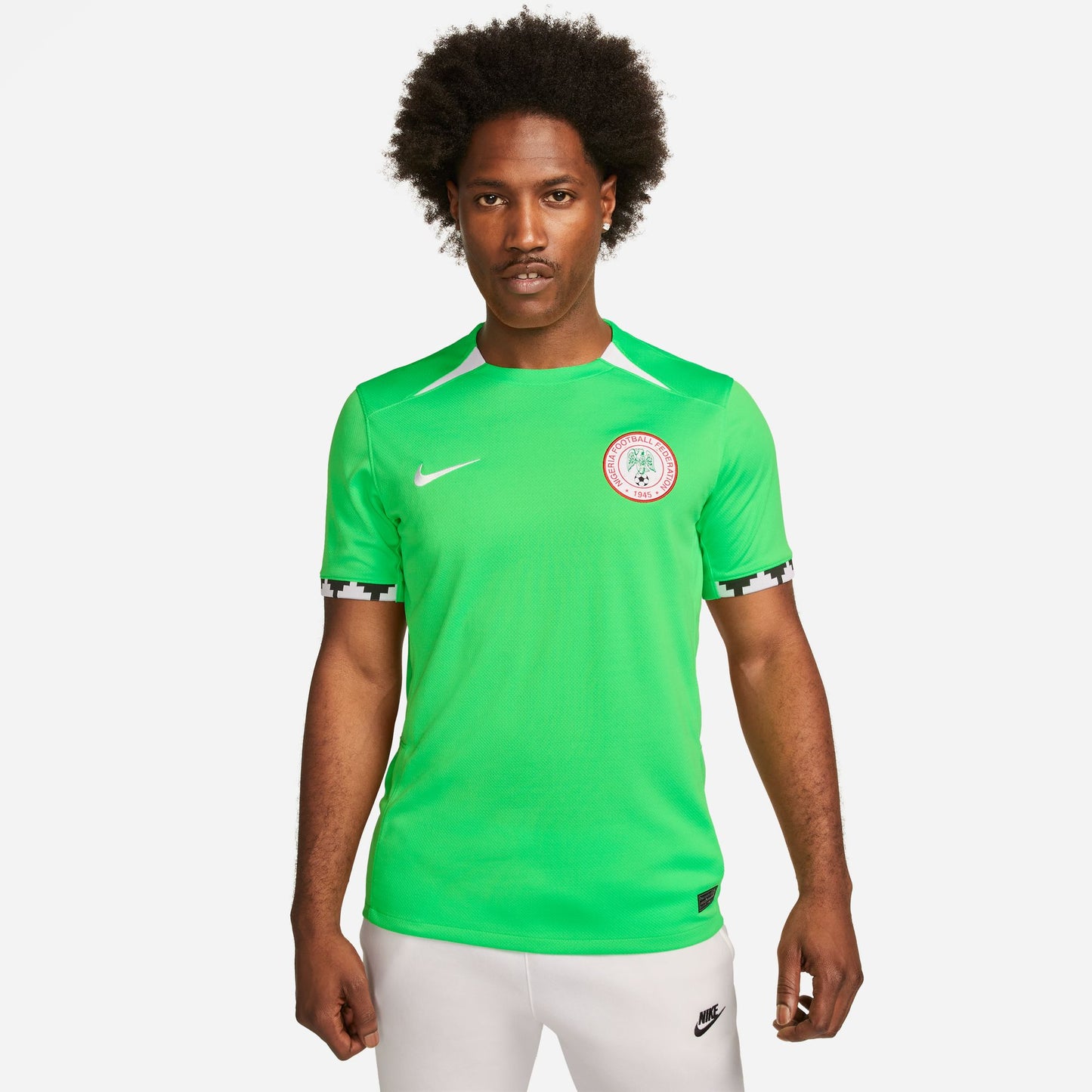 Nigeria Home Nike Stadium Straight Fit Jersey 2023