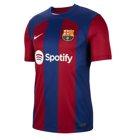 FC Barcelona 2023/24 Home Straight Fit Nike Stadium Jersey