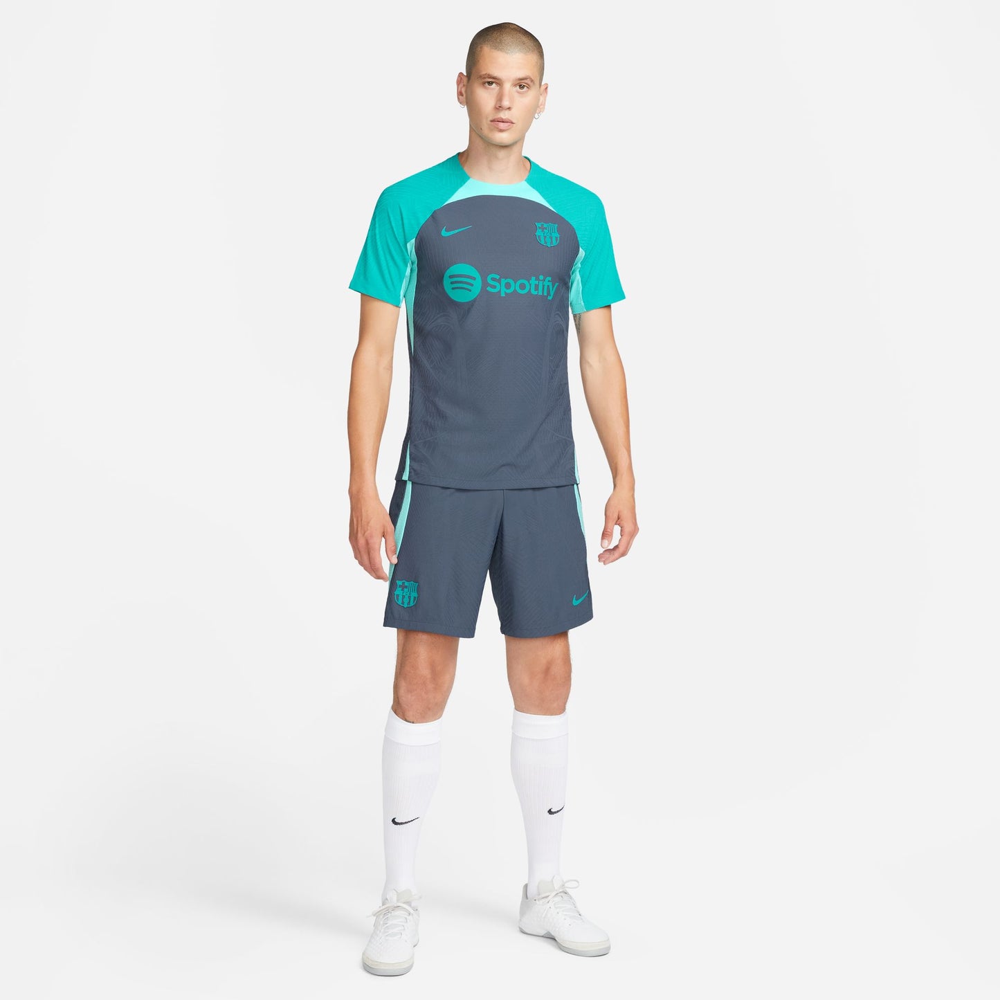 FC Barcelona Strike Elite Straight Fit Nike Dri-FIT ADV Short-Sleeve Knit Soccer Top
