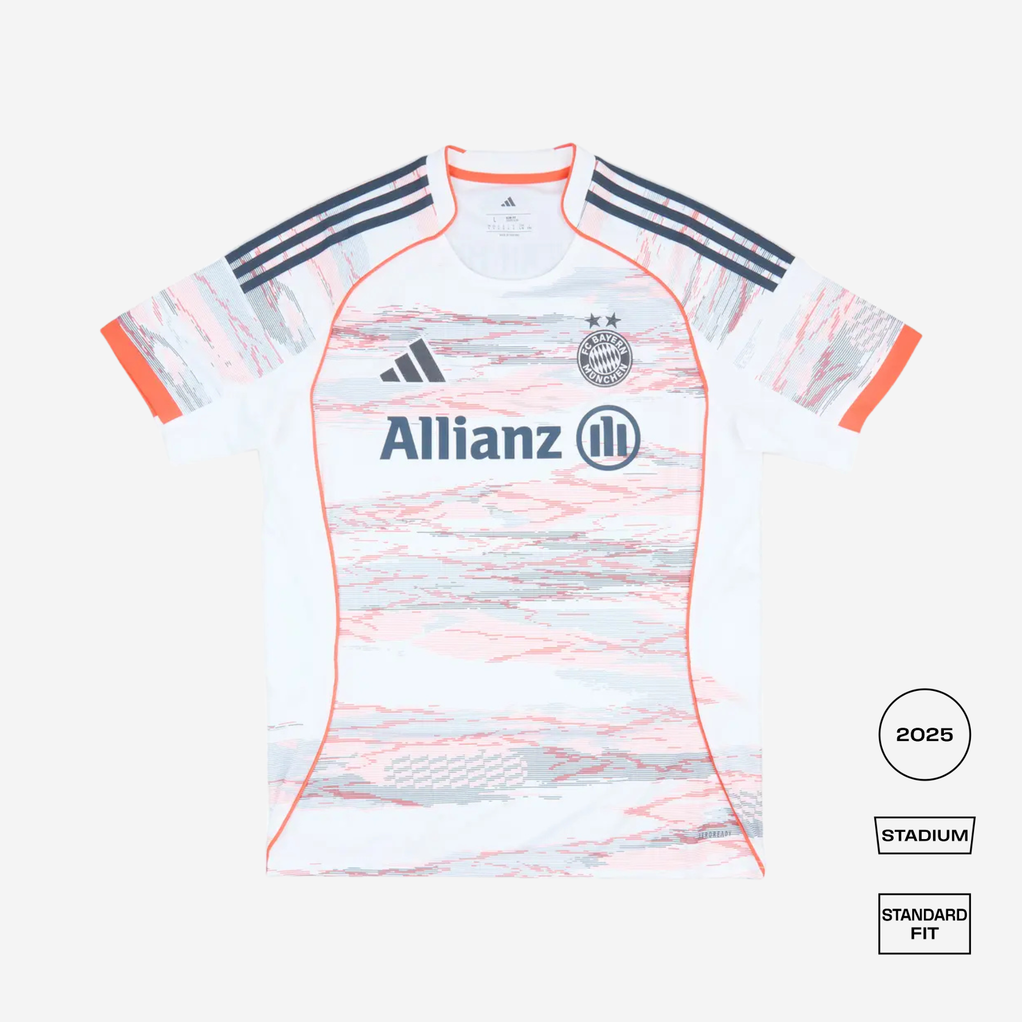 FC Bayern 25/26 Straight Fit Away Stadium Jersey