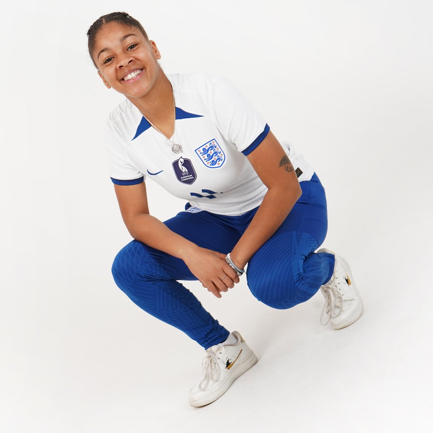 England Lionesses 2023 Home Curved Fit Nike Dri-FIT ADV Match Shirt