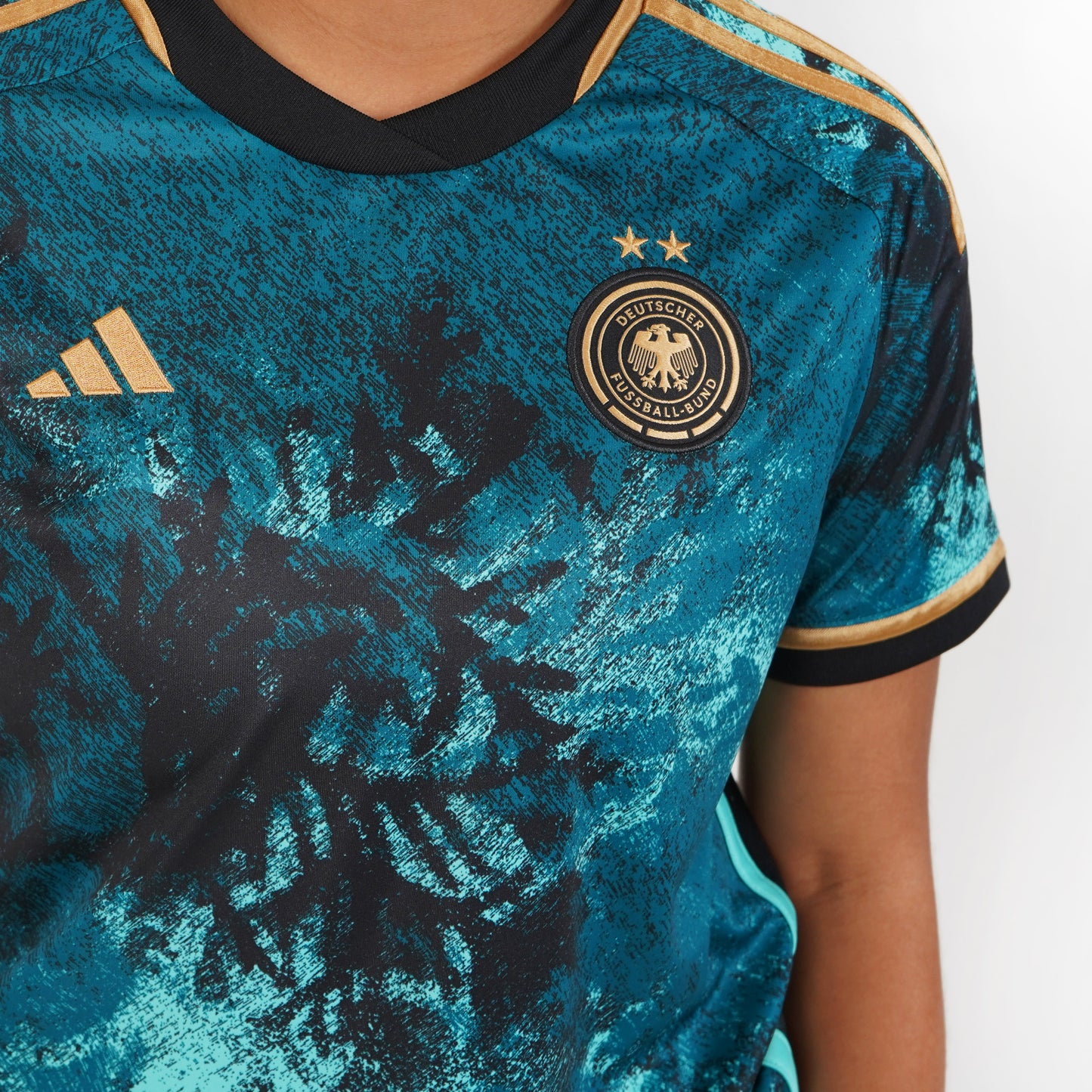 Germany Away Adidas Stadium Curved Fit Jersey 2023