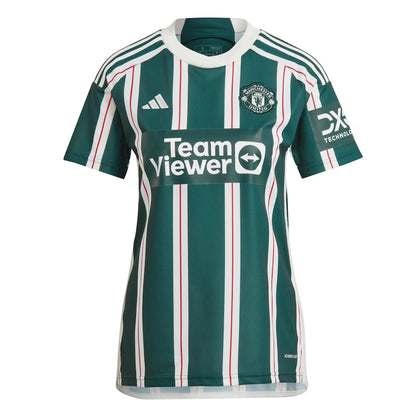 Manchester United Away Curved Fit Adidas Stadium Jersey 2023/24