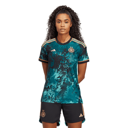 Germany Away Adidas Vapor Curved Fit Jersey 2023