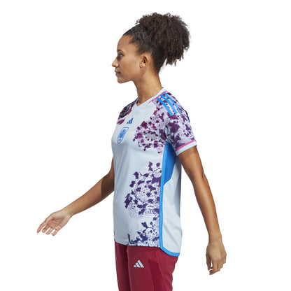 Spain Away Adidas Stadium Curved Fit Jersey 2023