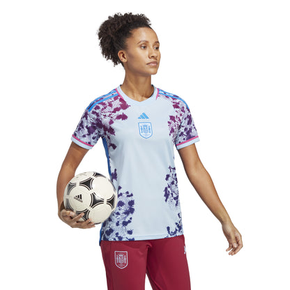 Spain Away Adidas Stadium Curved Fit Jersey 2023
