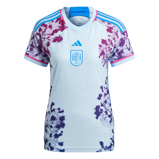 Spain 2023 Away Adidas Curved Fit Match Shirt