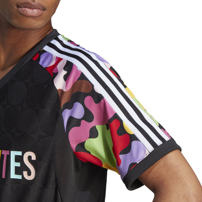 PRIDE Black Adidas Straight Fit Jersey 2023