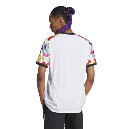 PRIDE White Adidas Straight Fit Jersey 2023