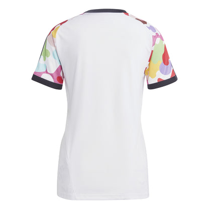 PRIDE 2023 White Adidas Curved Fit Stadium Shirt