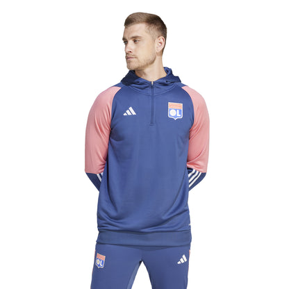 Olympique Lyonnais 2023/24 Straight Fit Adidas Hoodie