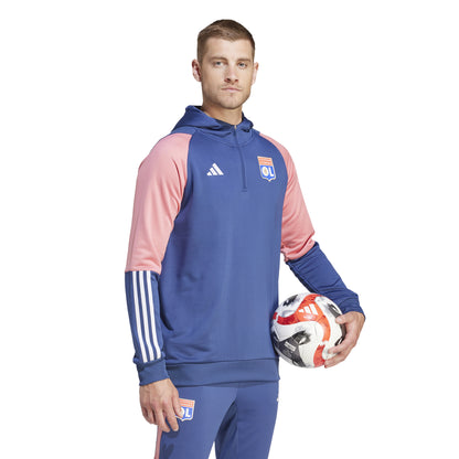 Olympique Lyonnais 2023/24 Straight Fit Adidas Hoodie