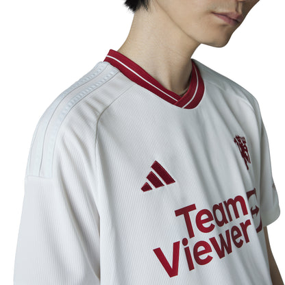 Manchester United Third Straight Fit Adidas Stadium Jersey 2023/24