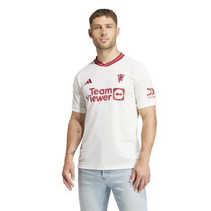 Manchester United Third Straight Fit Adidas Stadium Jersey 2023/24