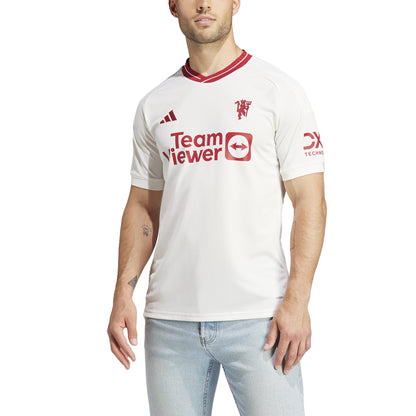 Manchester United Third Straight Fit Adidas Stadium Jersey 2023/24