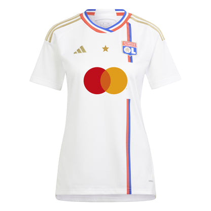 Olympique Lyonnais 2023/24 Home Curved Fit Adidas Stadium Jersey