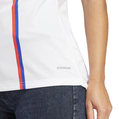 Olympique Lyonnais 2023/24 Home Curved Fit Adidas Stadium Jersey