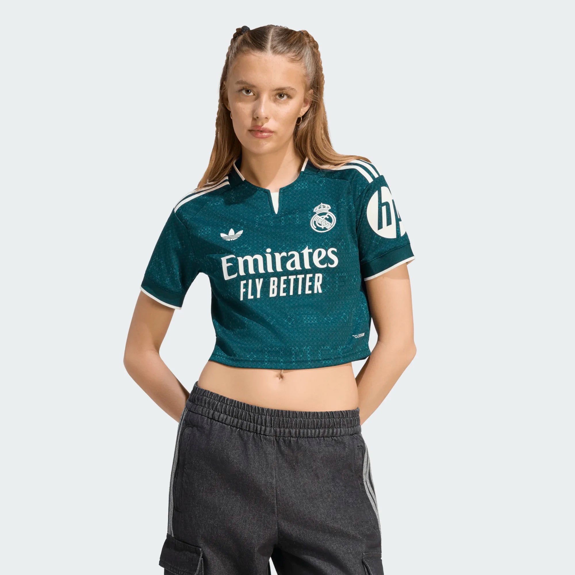 Real Madrid 2026/27 Away Cropped Shirt - adidas