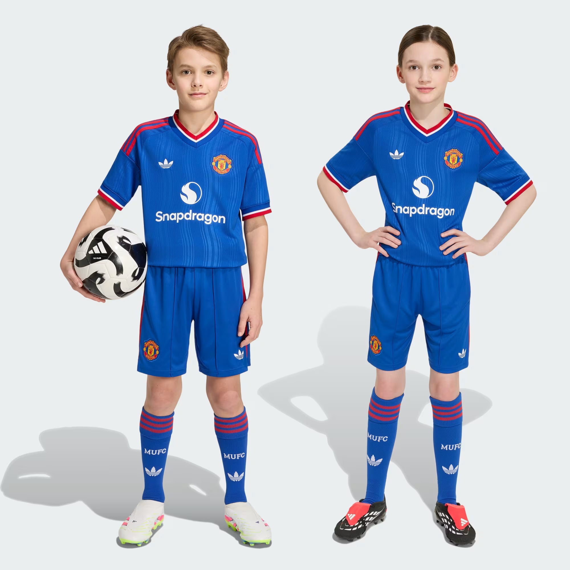 KIDS Manchester United 2026/27 Away Shorts - adidas