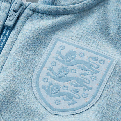England Lionesses 2023 Club Fleece Kid's Nike Full-Zip Hoodie