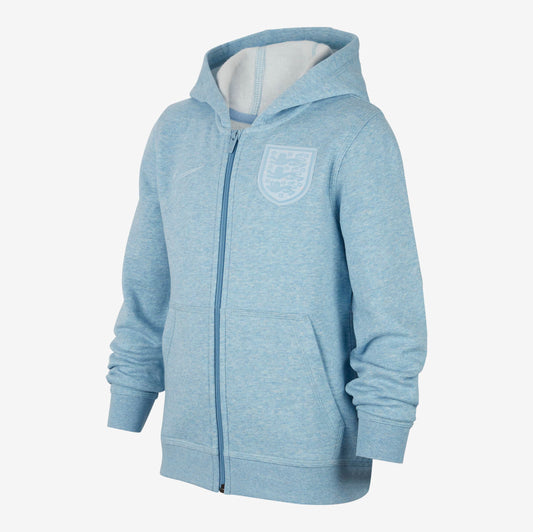 England Lionesses 2023 Club Fleece Kid's Nike Full-Zip Hoodie